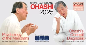 Ohashi Switzerland 2025. Psychology Meridians Oriental Diagnosis