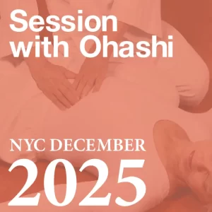 Session with Ohashi in NYC<br />Friday, December 12, 2025